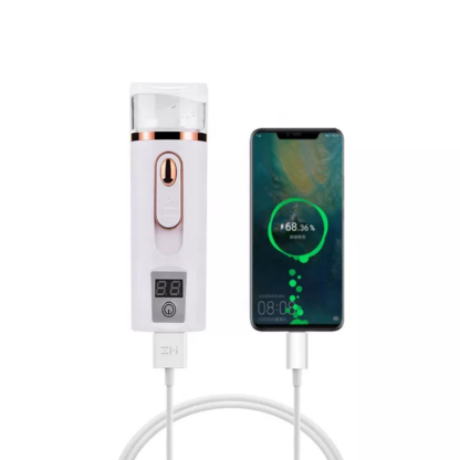 Nano Mist med Hudanalys och Power Bank - Vit - Bild 5